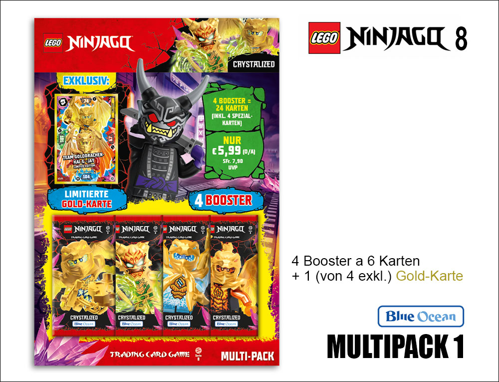 LEGO Ninjago TC Serie 8 Multipack 1
