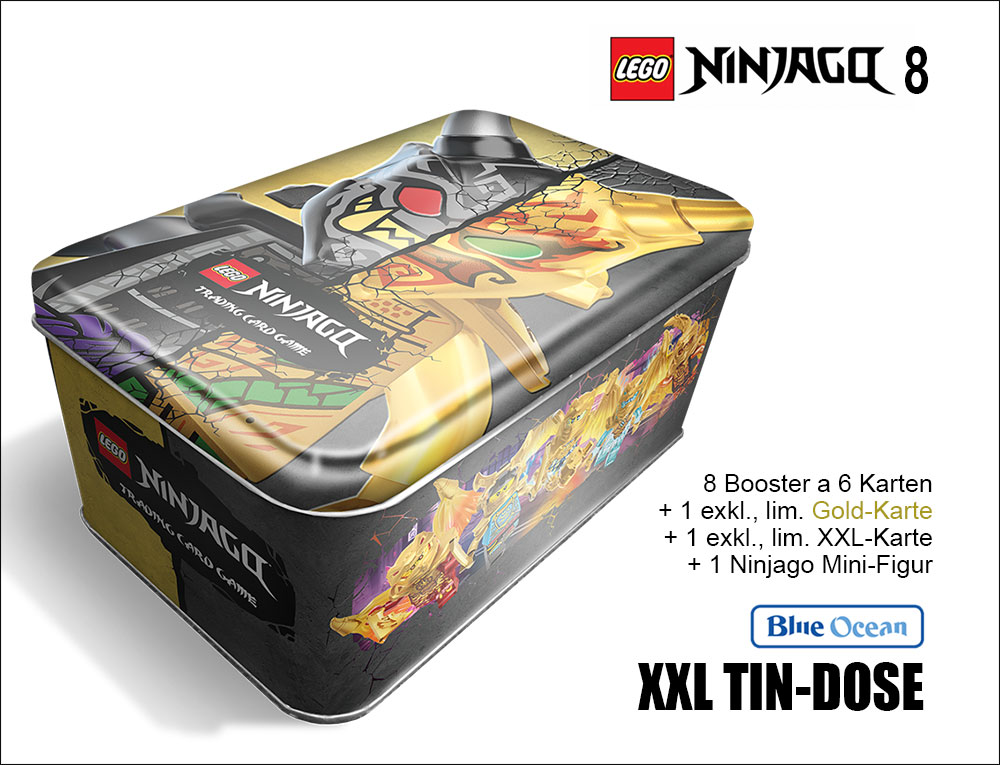 LEGO Ninjago TC Serie 8 XXL Tin Dose