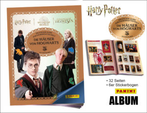 Harry Potter Sticker Guide 2 'Häuser von Hogwarts' Sticker – Album