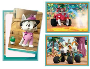 Paw Patrol Serie 10 „Jungle Pups“ Sticker – Motive 3