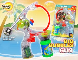 Flashing Bubble Gun "Mega Bubbles" - Die Seifenblasen Pistole