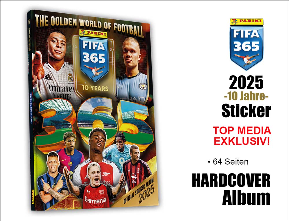 Panini FIFA 365 2024/25 Hardcover Album