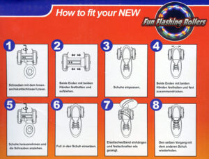 Flashing Rollers Anleitung