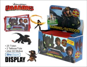 Dragons Tattoos Display