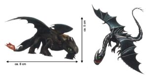 Dragons Tattoos Maße