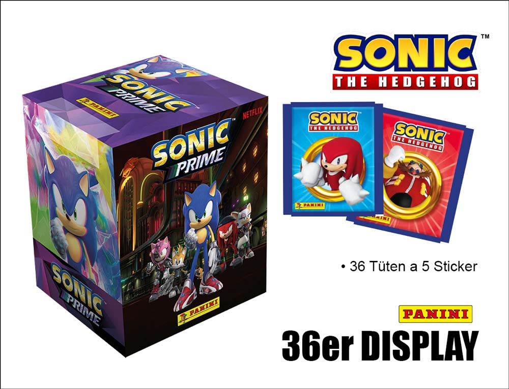 Sonic Sticker Display