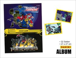 Transformers Animated Sticker Album