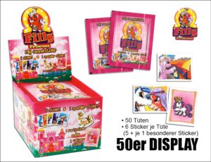 Filly Princess Sticker Display