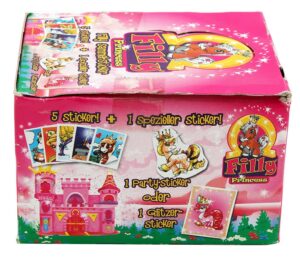 Princess Sticker Display Lagerspuren 1