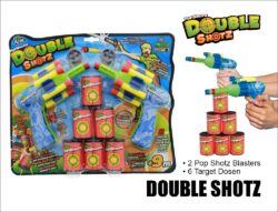 Zing Double Shootz Blaster-Set mit Schaumstoffpfeilen