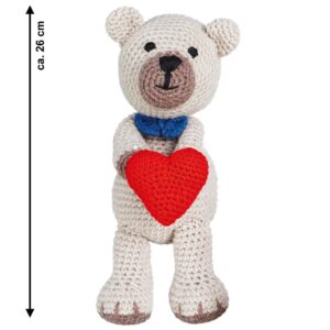 Häkelzaubär Set HerBärt Masse