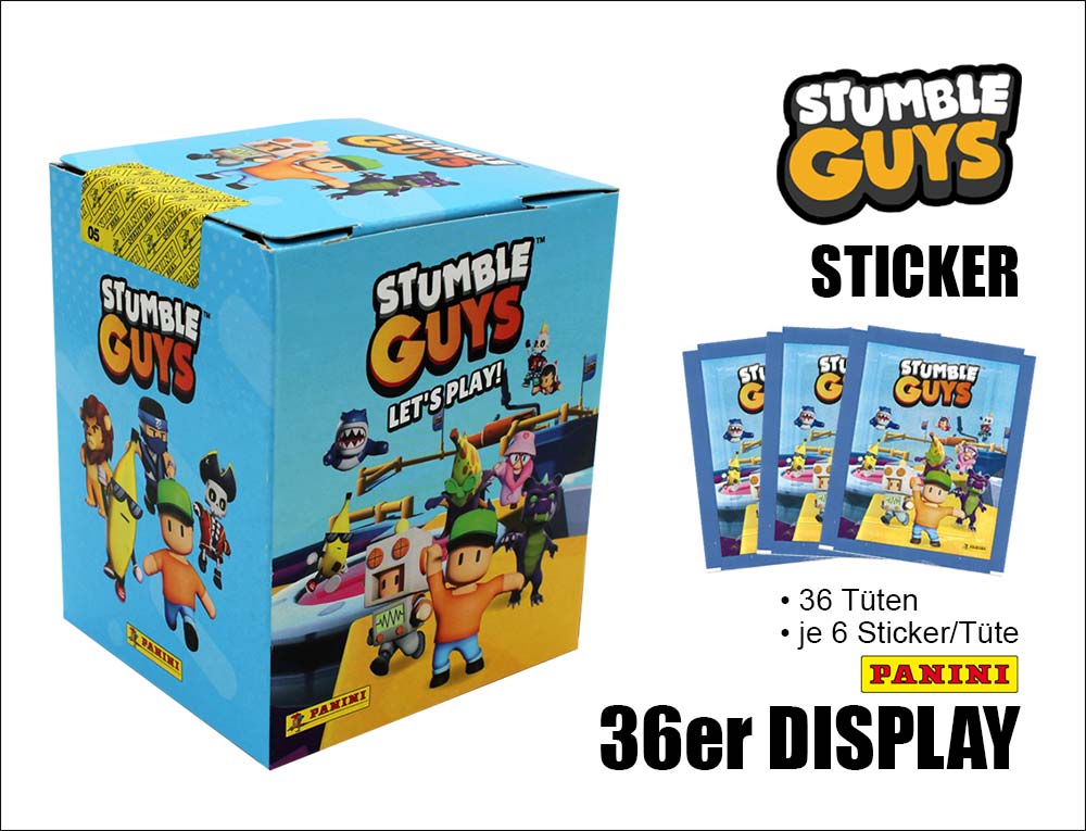 Stumble Guys Sticker Display