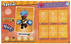 Stumble Guys Sticker Album Seite 2