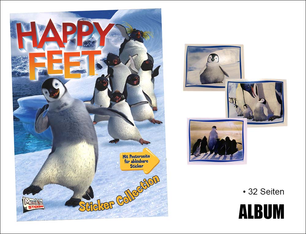Happy Feet Sticker-Album