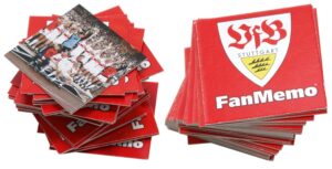 Fan Memo VFB Stuttgart Spiel Stapel Karten
