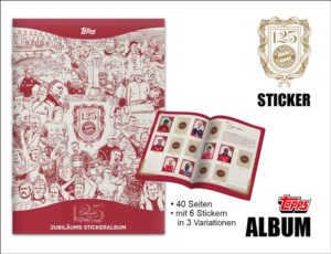 FC Bayern München 125 Jahre Stickeralbum