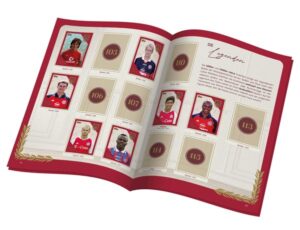 FC Bayern 125 Jahre Sticker – Album Innen Seite 2