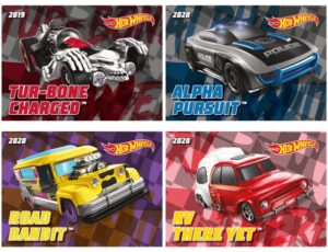 Panini Hot Wheels TC Karten