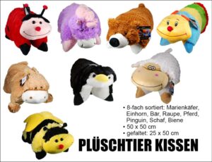 Plüschtier Kissen