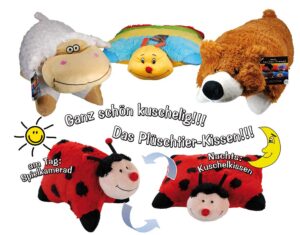 Plüschtier Kissen Info
