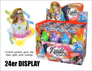 Kreidebomben 24er Display