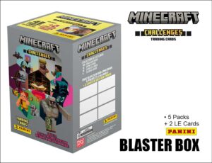 Minecraft Trading Cards Serie 4 Challenges Blaster Box