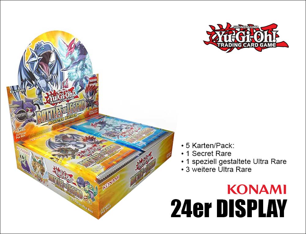 YuGiOh! Monster Mayham Booster