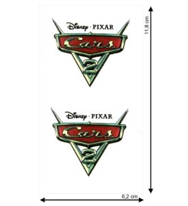 Cars 2 Tattoos Maße