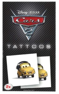 Cars 2 Tattoos – Display