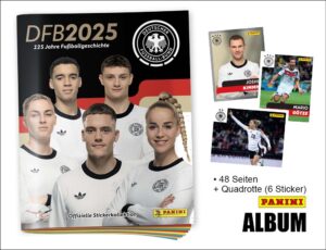 DFB 2025 – 125 Jahre Fußballgeschichte Sticker Album