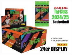 Top Class Euroleague 2025 Basketball Trading Cards Display