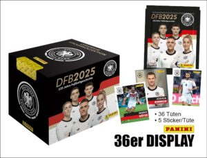 DFB 2025 – 125 Jahre Fußballgeschichte Sticker Display