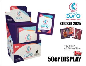 UEFA Women‘s EURO 2025 Sticker Display