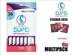UEFA Women‘s EURO 2025 Sticker Multipack