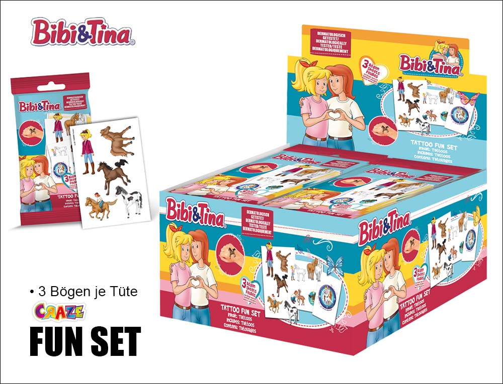 Bibi Tina Tattoo Fun Set