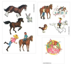 Bibi Tina Tattoo Fun Set Tuete Motive