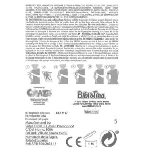 Bibi Tina Tattoo Fun Set tatto Sheet Back