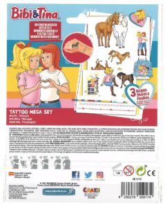 Bibi Tina Tattoo Mega Set back