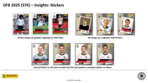 DFB 125 Jahre 2025 Sticker Motive 2