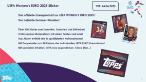 UEFA Women‘s EURO 2025 Sticker Info 3