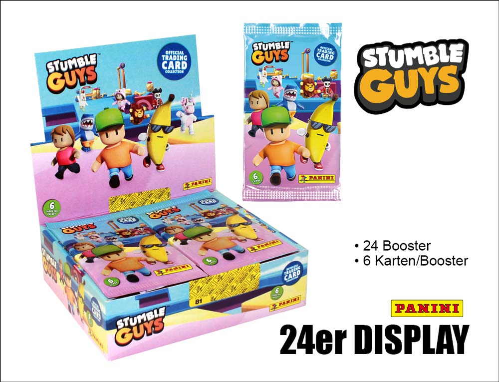 Stumble Guys Trading Cards Display