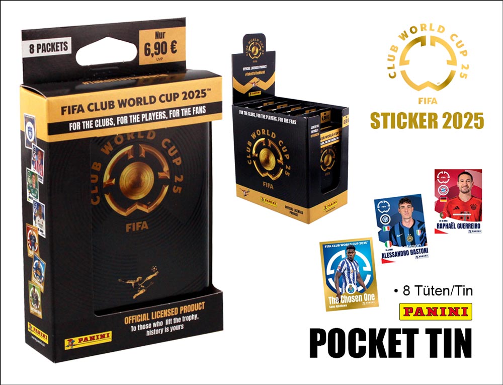 FIFA Club World Cup 2025 Sticker – Pocket Tin