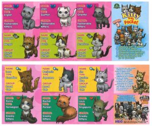 Kitty in my pocket Serie 3 Beipackzettel