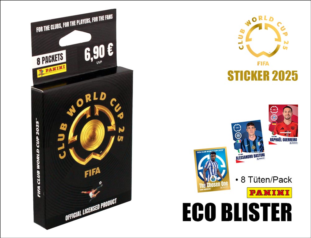 FIFA Club World Cup 2025 Sticker – Eco Blister