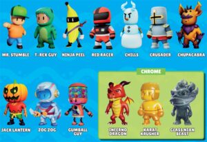 Stumble Guys 3D Serie 5 Motive 1