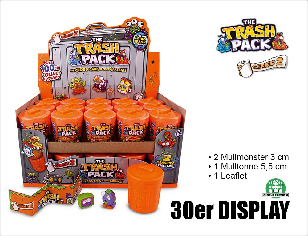 Trash Pack Serie 2 – Display mit Sammelfiguren