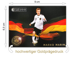 Deutsche Nationalmannschaft 2010 Trading Card Karte Info