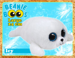 Beanie Boo Kuscheltier Icy mit 24 cm Größe