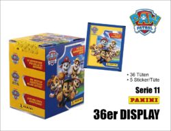 Paw Patrol Serie 11 Sticker - Display