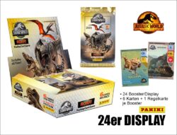 Jurassic World Roar! Trading Cards Display
